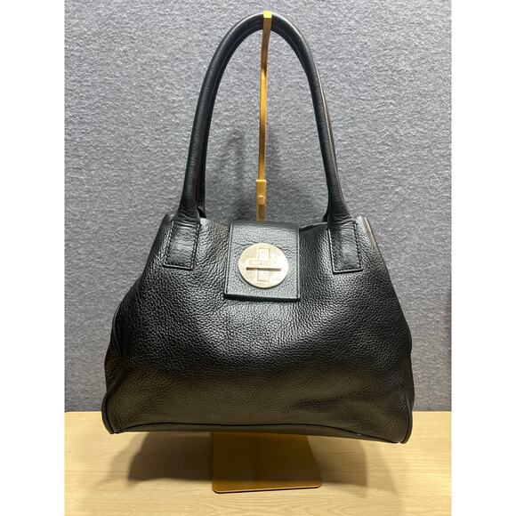Kate Spade Black Smooth Buttery Soft Leather Small Jessie Bexley Handbag Tote - Picture 2 of 15